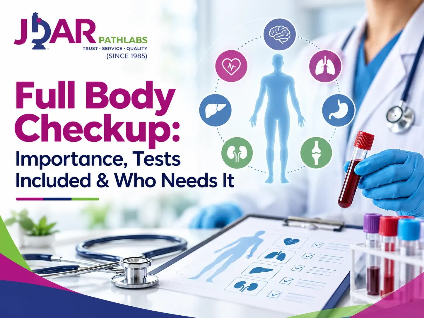 Full Body Checkup: Importance, Tests Included & Who Needs It